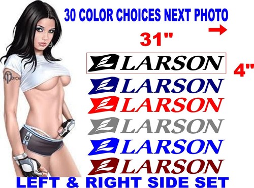 Larson boat boats decal - boat,